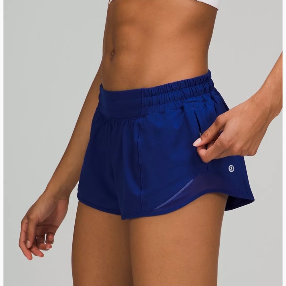 Bitty Hot lululemon shorts blue